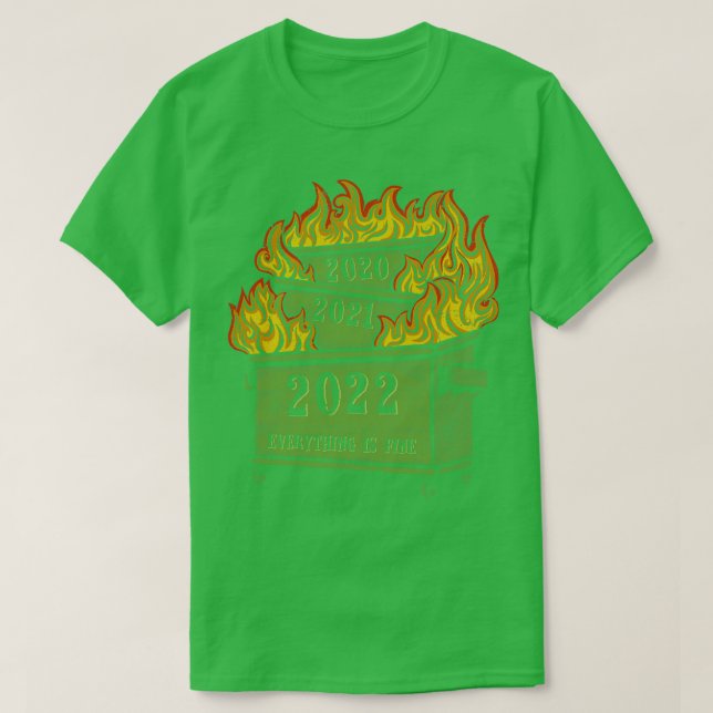 Camiseta Fuego de basureros 2022 (Diseño del anverso)