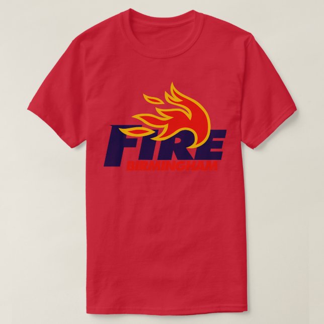 Camiseta Fuego de Birmingham (Diseño del anverso)