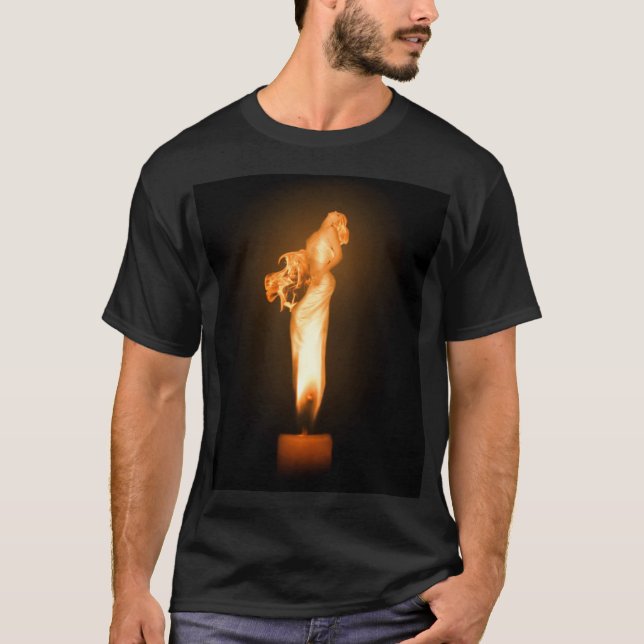 Camiseta Fuego de caída (Anverso)