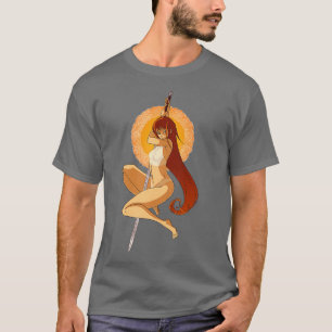 Camiseta Fuego de Chica de espadas
