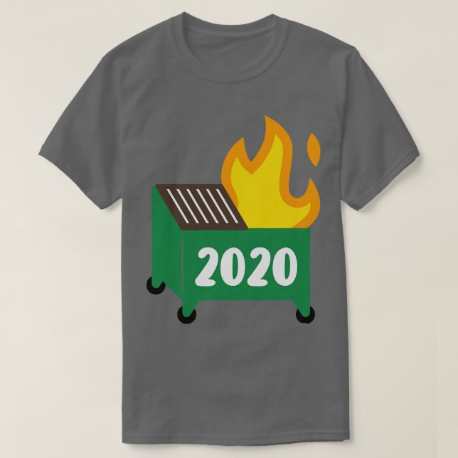 Camiseta Fuego de contenedores 1 (Diseño del anverso)