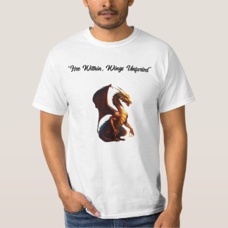 Camiseta "Fuego de dragón: desata tu espíritu"