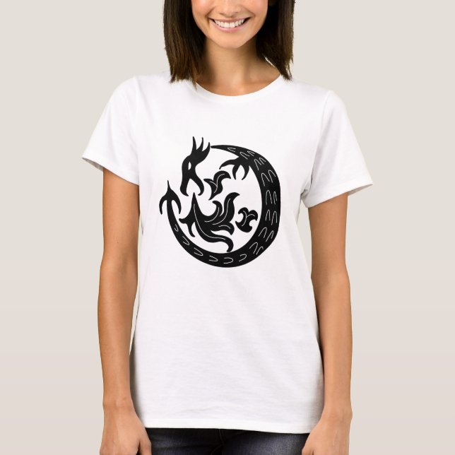 Camiseta Fuego de dragones (Anverso)