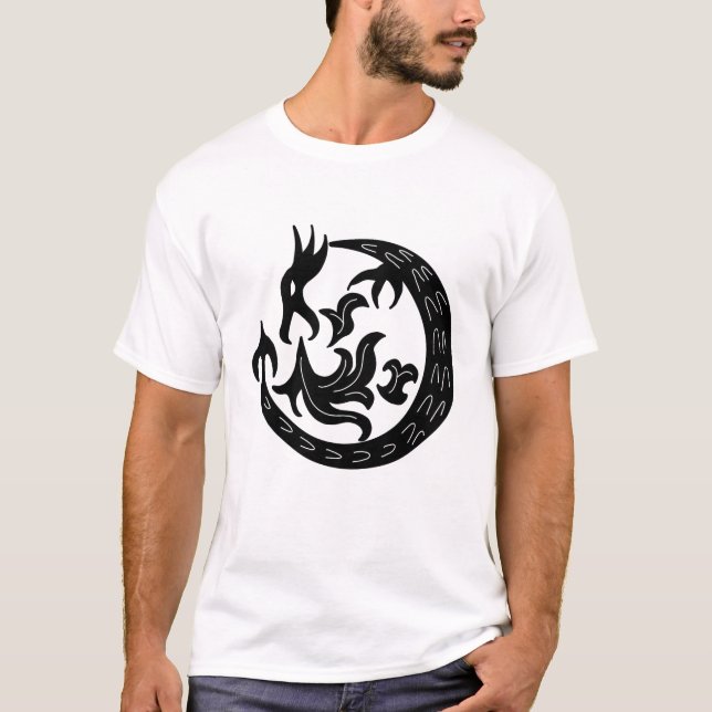 Camiseta Fuego de dragones (Anverso)