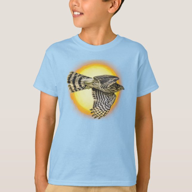 Camiseta Fuego de Halcón Volador  (Anverso)