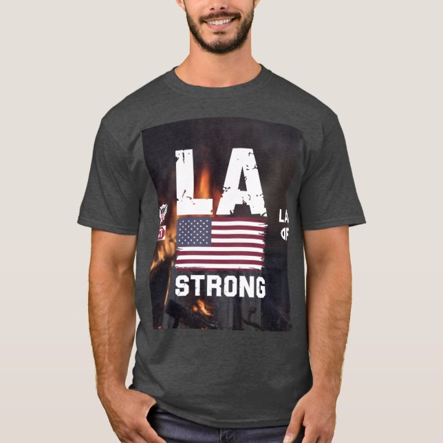 Camiseta fuego de los ángeles (Anverso)