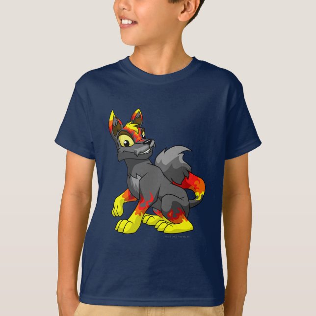 Camiseta Fuego de Lupe (Anverso)