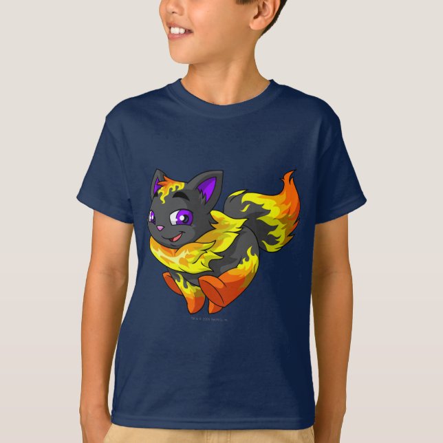 Camiseta Fuego de Wocky (Anverso)