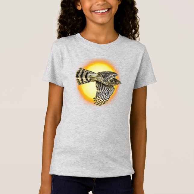 Camiseta Fuego del halcón volador (Anverso)