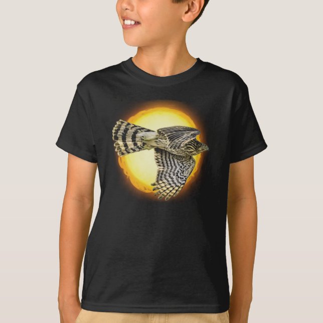 Camiseta Fuego del halcón volador  (Anverso)