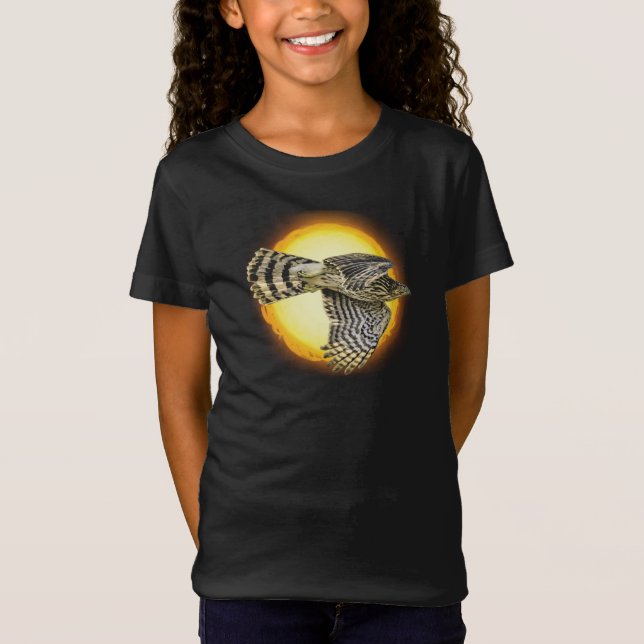 Camiseta Fuego del halcón volador (Anverso)