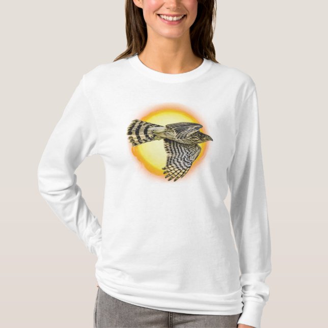 Camiseta Fuego del halcón volador (Anverso)