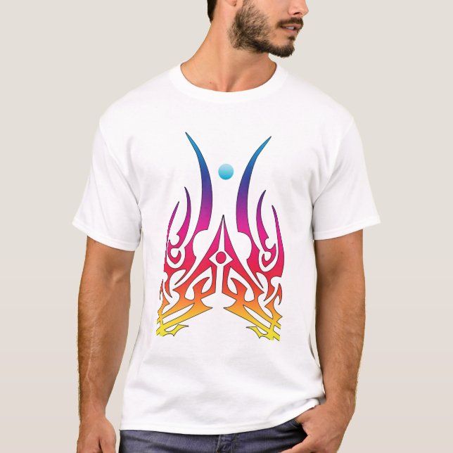 Camiseta Fuego eléctrico (Anverso)