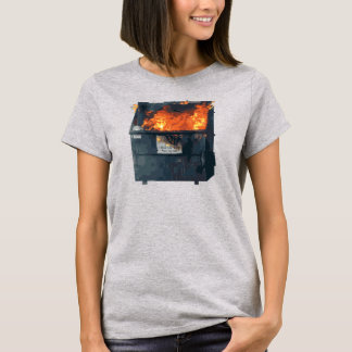 Camiseta Fuego en el Contenedor - divertido desorden
