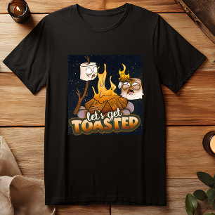 Camiseta Fuego en el patio trasero Vamos a ser tostados