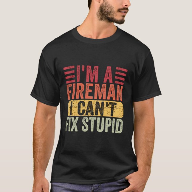 Camiseta Fuego Humorístico Soy Un Fuego Que No Puedo Arregl (Anverso)