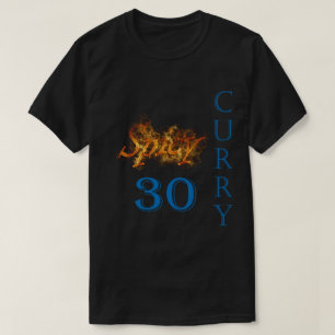 Camiseta Fuego llameante picante del curry #30