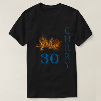 Camiseta Fuego llameante picante del curry #30