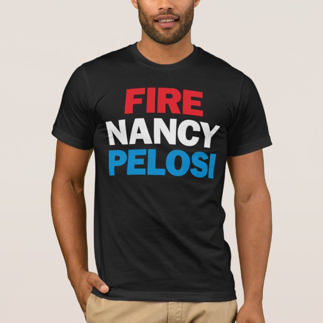 Camiseta Fuego Nancy Pelosi (Anverso)