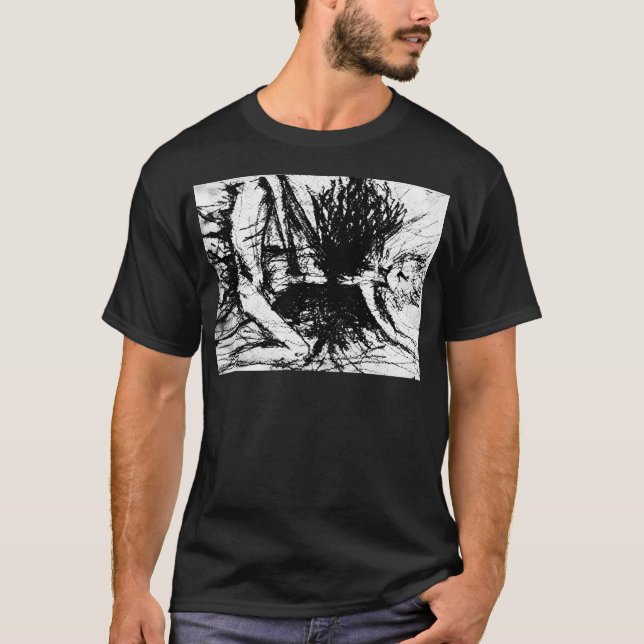 Camiseta Fuego negro (Anverso)