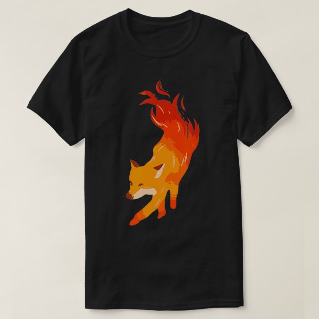Camiseta Fuego para Artistas y Fo Fan (Diseño del anverso)