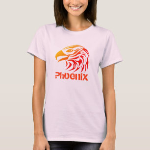 Camiseta Fuego Phoenix (F, con el texto, la opción del