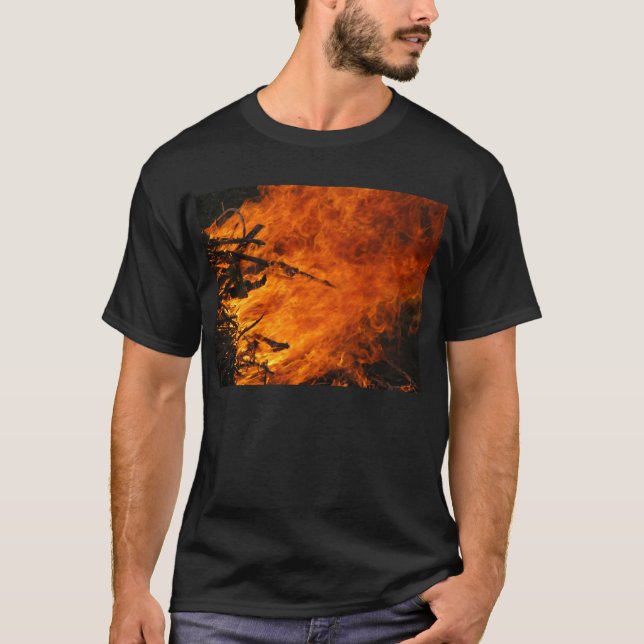 Camiseta Fuego que rabia (Anverso)