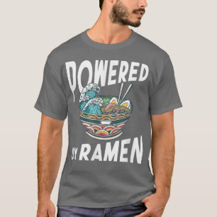 Camiseta Fuego Ramen Anime Noodles Kawaii Japón 
