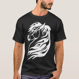 Camiseta Fuego tribal del blanco del caballo