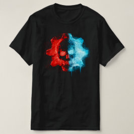 Camiseta Fuego y engranajes de hielo 5 hombres
