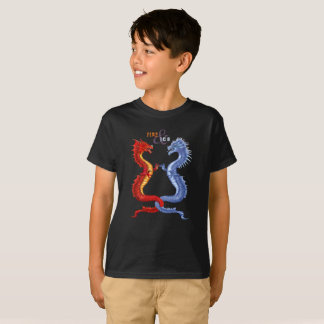 CAMISETA FUEGO Y HIELO