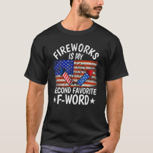 Camiseta Fuegos Artificiales 4 De Julio Cita Estadounidense