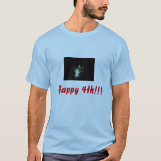 Camiseta Fuegos artificiales! 4 de julio de diseño
