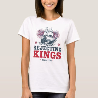 Camiseta Fuegos Artificiales de Barco Rechazando Reyes Desd