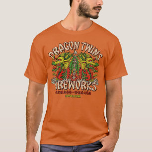 Camiseta Fuegos artificiales de Dragon Twins de 1953