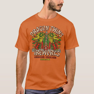 Camiseta Fuegos artificiales de Dragon Twins de 1953