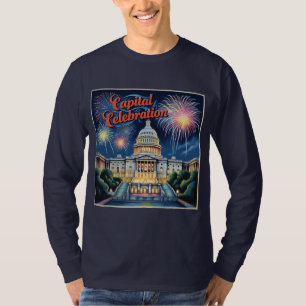 Camiseta Fuegos artificiales de la Celebración de la Capita