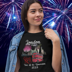 Camiseta Fuegos artificiales de la Red Bus Coronation 2023