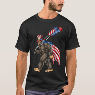 Camiseta Fuegos artificiales de los Estados Unidos de Améri