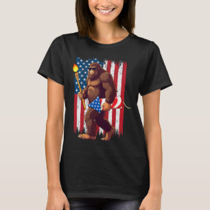 Camiseta Fuegos Artificiales De Pie Grande 4 De Julio Sasqu