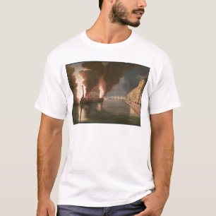 Camiseta Fuegos artificiales en el Sena