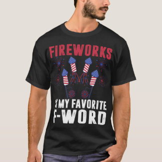 Camiseta Fuegos artificiales Es Mi Famoso 4 De Julio.