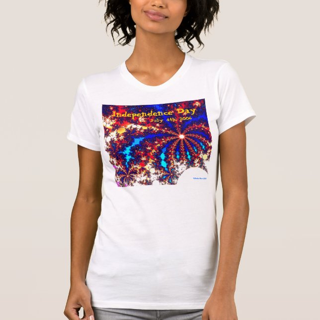 Camiseta Fuegos artificiales espectaculares (Anverso)