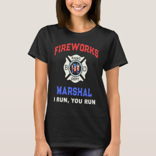 Camiseta FUEGOS ARTIFICIALES MARSHAL America Bombero Pyro T