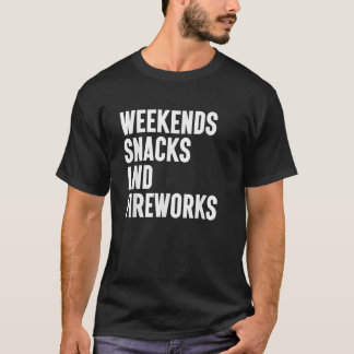 Camiseta Fuegos artificiales me encantan los fuegos artific