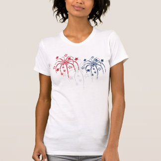 Camiseta Fuegos artificiales Patrióticos 4 de julio Camiset