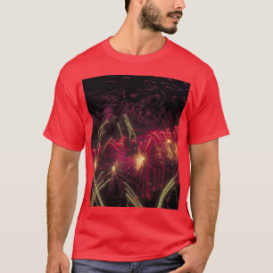 Camiseta Fuegos artificiales que encienden para arriba el