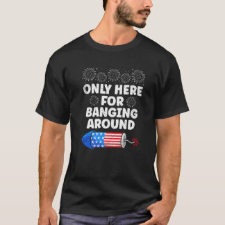 Camiseta Fuegos artificiales SOLAMENTE AQUÍ POR ATRAVESAR A