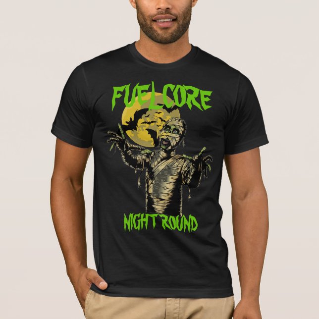 Camiseta FUELCORE night round (Anverso)
