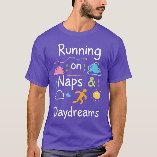 Camiseta Fueled By Naps, Powered By Dreams - Cozy Aesthetic (Anverso)